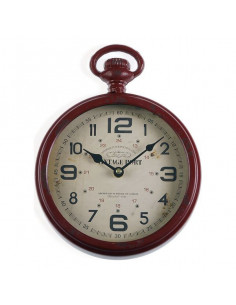 Wanduhr Metall (28 x 5 x 22...