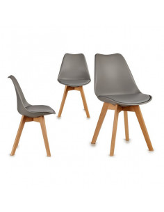 Silla de Comedor Gris (48 x...