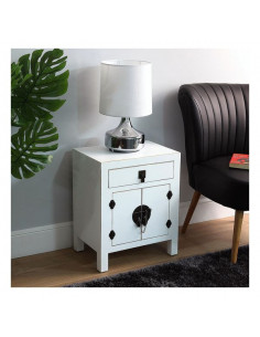 Nachttisch Holz (32 x 55 x...