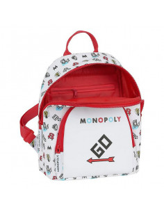 Mochila Casual Monopoly Blanco 2