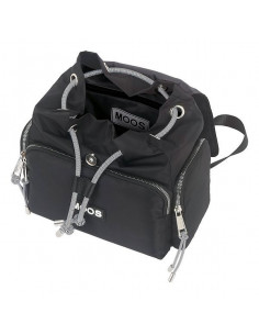 Lässiger Rucksack Moos Schwarz 2