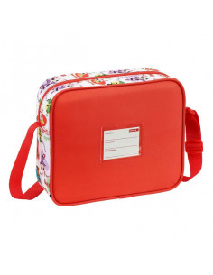 Bandolera Bing Blanco Rojo 2