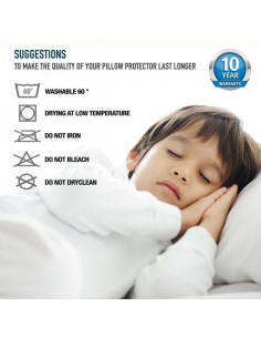 Funda de almohada Blanco (2...