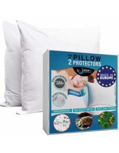 Funda de almohada Blanco (2... 2