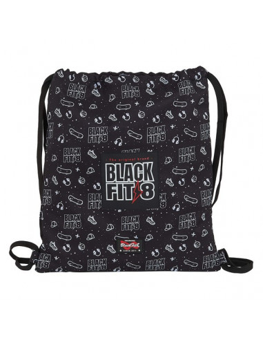 Rucksacktasche mit Bändern BlackFit8...