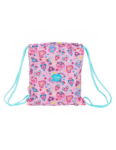 Bolsa Mochila con Cuerdas Hearts