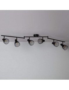 Deckenlampe Ledkia Grid 6...