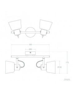 Deckenlampe Ledkia Tivo 4... 2