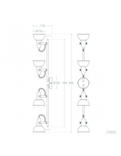 Deckenlampe Ledkia Emer 4... 2