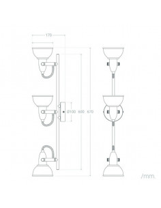 Deckenlampe Ledkia Emer 3... 2