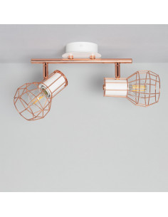 Deckenlampe Ledkia Kupfer...