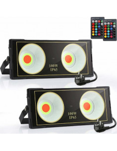 Fokuslampen LED Bunt 100W...