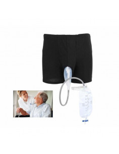 Hose mit Urinbeutel Herren...