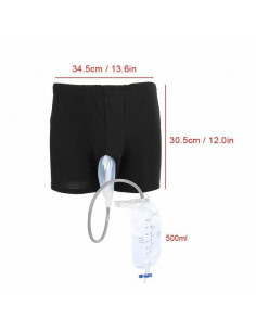 Hose mit Urinbeutel Herren... 2