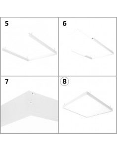Einbaurahmen für LED-Panels... 2
