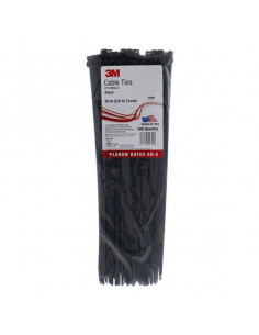 Bridas Nylon 3M 100 uds Negro