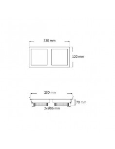 Fokus Downlight LED Ledkia... 2