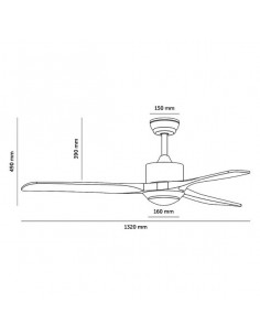 Deckenventilator mit Lampe... 2