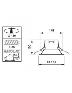 Strahler Philips Ledinaire... 2