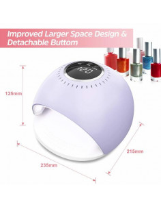 Nageltrockner LED 84W Lila... 2