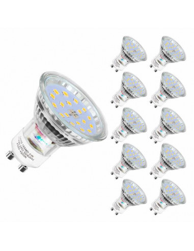 LED-Lampe GU10 4500K 5W Weißes Licht...