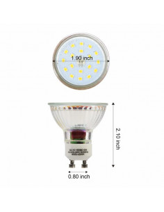 Bombilla LED GU10 4500K 5W... 2