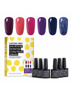 Esmalte de uñas (6 x 8 ml)...