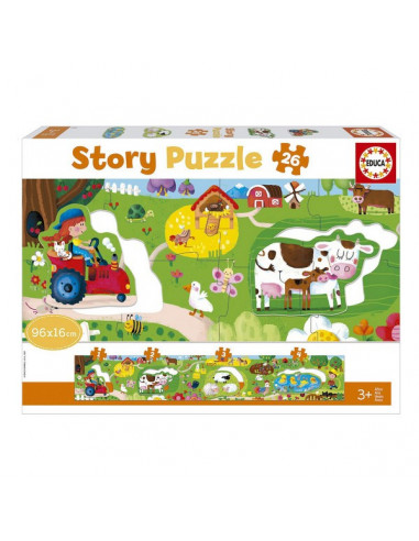 Baby-Puzzle: Bauernhof Story Educa...