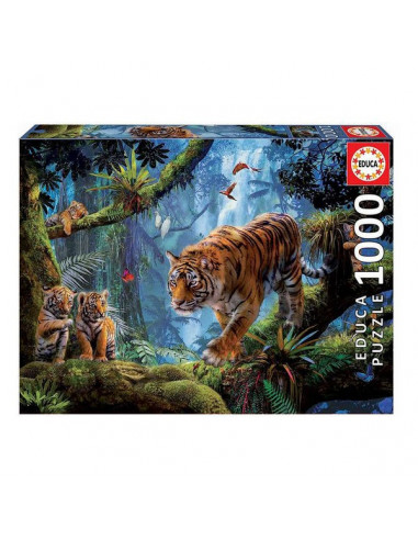 Puzzle Tigres en el Árbol Educa (1000...