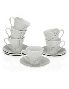 Juego de 6 Tazas con Plato... 2