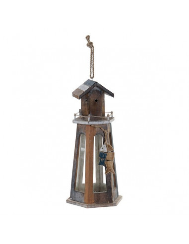 Farol DKD Home Decor Pino (16 x 15 x...