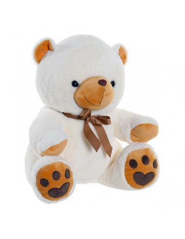 Oso de Peluche DKD Home Decor Blanco...