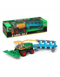 Tractor con Pala y Remolque...