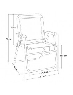 Gepolsterte Campingstuhl... 2