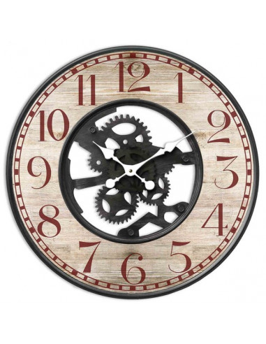 Reloj de Pared Industry (59 cm) Metal