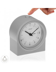 Wecker Grau Kunststoff (6,1...