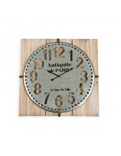 Wanduhr Holz MDF/Metall (5...