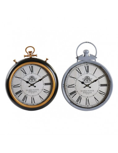 Reloj de Pared DKD Home Decor Metal...