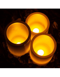 Vela LED Ledkia Plata 0,06 W 2