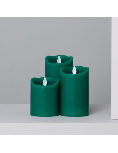 LED Kerze Ledkia grün 0,06 W