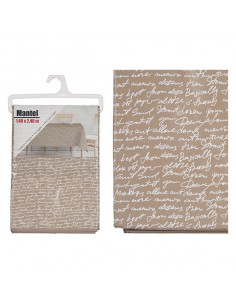 Tischdecke Buchstaben...