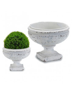 Macetero Blanco (20 x 16 x...