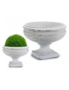 Macetero Blanco (26 x 19 x...