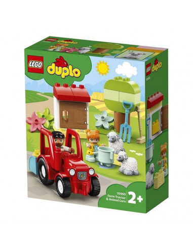 Playset Duplo Farm Tractor & Animal...