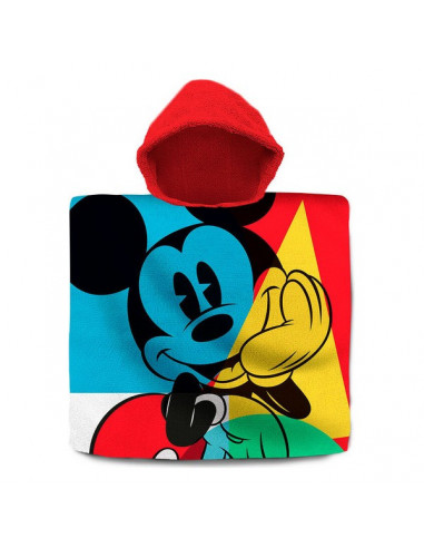 Poncho-Toalla con Capucha Mickey...