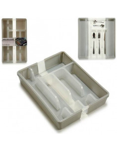 Besteckkasten Grau (27,2 x...