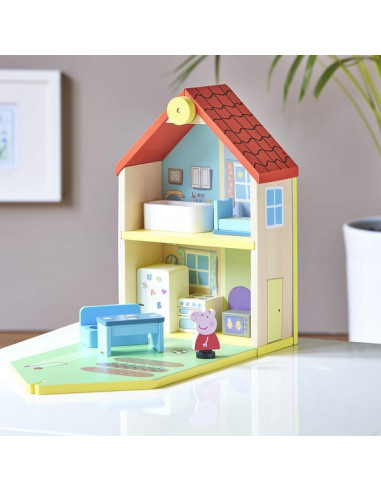 Playset Bandai Peppa Pig Casa Madera...