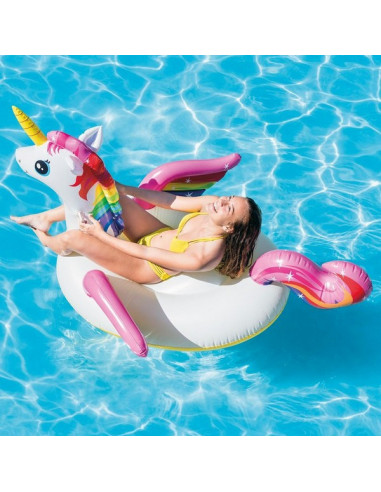 Colchoneta Hinchable Unicornio Intex...