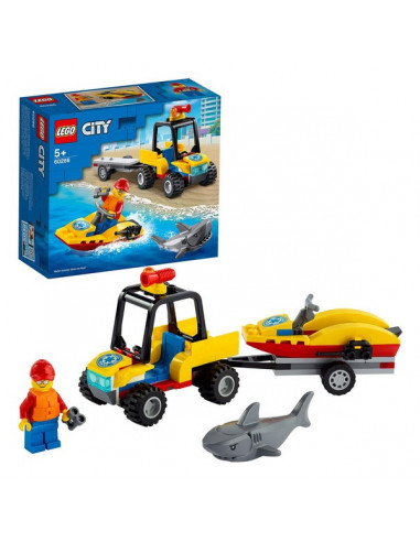 Playset City  Beach Rescue ATV Lego...