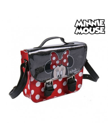 Bolso Bandolera Minnie Mouse Negro/Rojo
